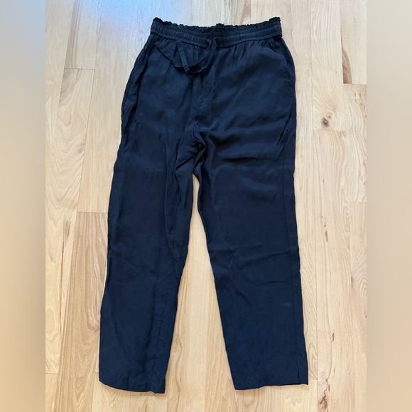 Jenni Kayne Pants - Jenni Kayne Rio Trouser Elastic Waist Pockets Pull On Black Pants M